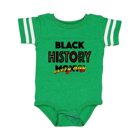 

Inktastic Black History Month Every Day Gift Baby Boy or Baby Girl Bodysuit