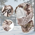 thumbnail image 4 of Unique Bargains 1 Pc Quick-drying Ice Silk Snake Pattern Balaclava Face Mask Dark Brown, 4 of 5