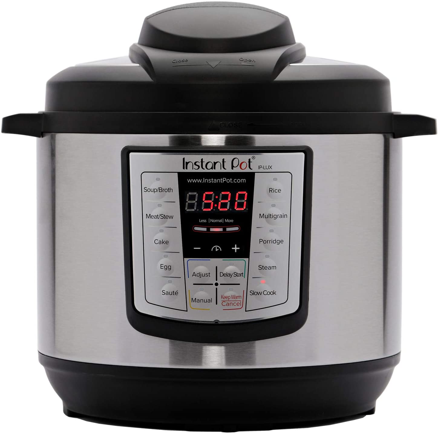 Instant Pot IPLUX80 Lux V3 Electric Pressure Cooker, 8 Quart, Stainless