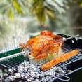 thumbnail image 3 of FixtureDisplays® Grill Rotisserie Meat Forks 2PK Fits 5/16 Inch Square Spit Rods Chicken Meat Barbecue Holder 21892, 3 of 8