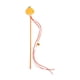 thumbnail image 4 of Juguete interactivo para gato jinwen con borlas de campana Varita mágica de gato Naranja, 4 of 8