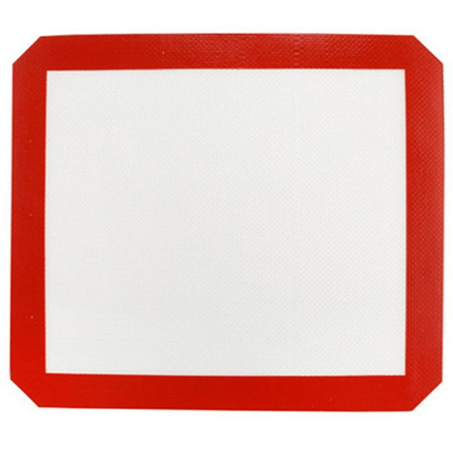 Bandeja para hornear resistente al calor de silicona de grado alimenticio, estera para pastelería, almohadilla para masa (29*26cm)