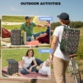 thumbnail image 4 of Travel Cooler Bag - Pitbull Dog and Footprint Camping Beer Cooler Backpack with Bottle Opener- Waterproof Insulated Picnic Backpacks - Cooler Bag for Beach, 4 of 6