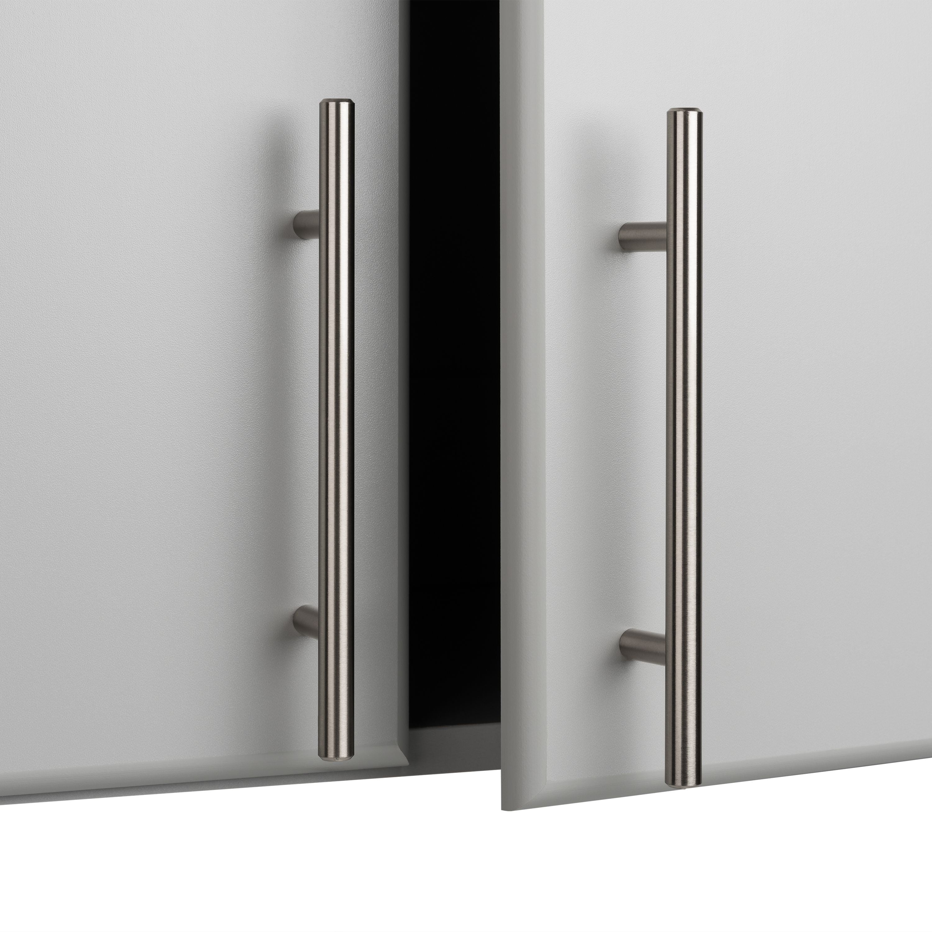 Prepac Elite 2 Door Standing Storage Cabinet, Light Gray - 3