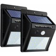 thumbnail image 1 of (2 Pack) 20 LED Solar Lights, Outdoor Motion Sensor Lights with 3 Smart Modes, Waterproof Wireless Solar Night Lights for Garden, Patio, Yard,, 1 of 5