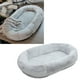thumbnail image 1 of Cama Para Perros Humanos, Cama Gigante Para Perros Para Mascotas Adultas, Cama Grande Para Animales Y Humanos, Cama Para Perros Mullida De Piel Sintética Con Funda Extraíble, 1 of 7