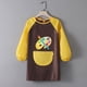 thumbnail image 1 of Delantal impermeable para niños, estudio de pintura, máscara para hombres y niñas, para comer, pintura, antiadherente, impresión para guarderías, invertida, 1 of 5