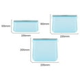 thumbnail image 3 of Food Storage Bag Leak-proof Easy Seal Silica Gel Vegetable Fruit Freezer Gallon Bag for Home, 3 of 12