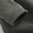 thumbnail image 4 of Women's Warm Pajama Set Polyester Fleece Plush Lining Round Neck Design Long Sleeve for Coziness Night, 4 of 8