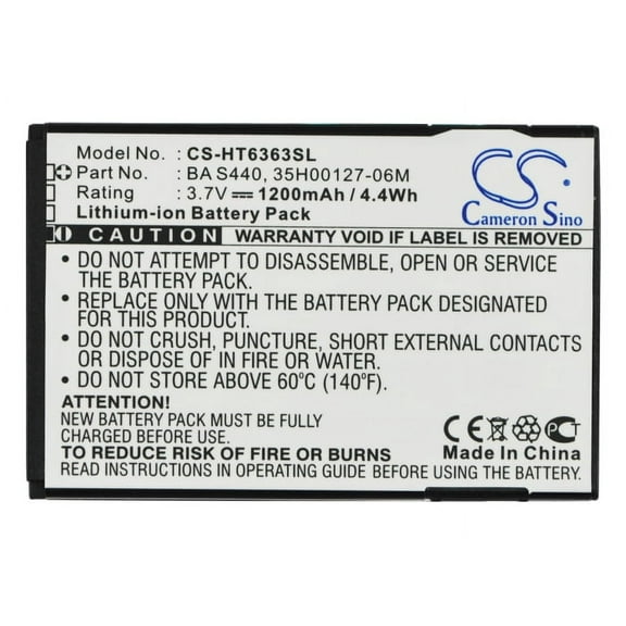 1000mAh 35H00127-04M 35H00127-06M BTR6200B 35H00127-02M 35H00127-05M BTR6200 Battery for Verizon Droid Incredible