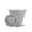 Grey-180ML, variant on Collapsible Travel Cup with Lid, Reusable Silicone Folding Cup for Camping & Commuting – Portable Space-Saving Coffee Mug with Carrying Lanyard, BPA Free 100% Leak Proof for Outdoor Adventures
