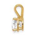 thumbnail image 2 of 14k Yellow Gold Cubic Zirconia Casted Pendant, 2 of 4