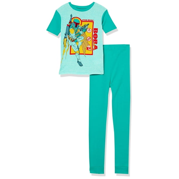 STAR WARS Boys | Girls Pajamas 2-Piece Snug-Fit Cotton PJ Sets - Boba ...