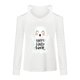 thumbnail image 3 of ICHUANYI Liquidación Moda Mujer Cuello en V Camiseta de manga larga Estampado Hombro frío Blusa suelta Tops ICHUANYI WER202308173192, 3 of 3