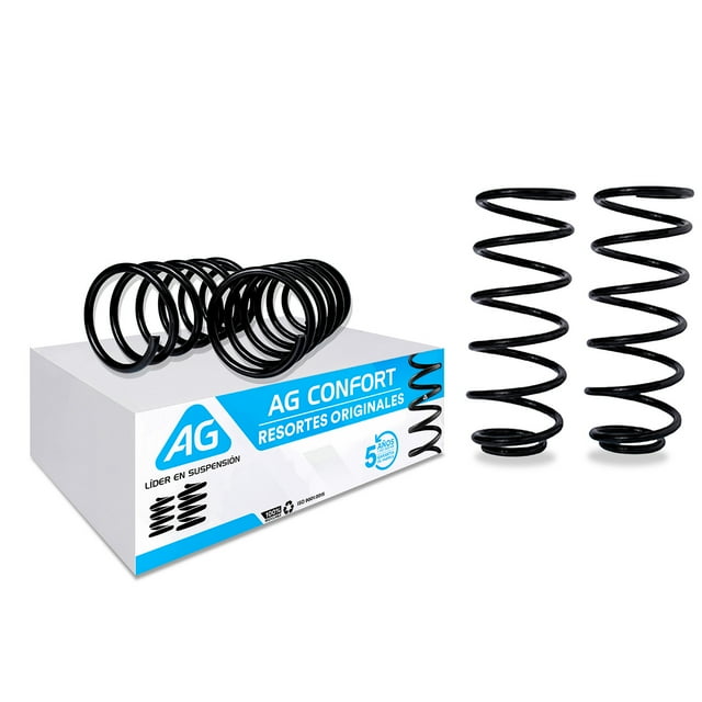 Resortes Originales AG para Auto Completo para Kia Rio 2005 a 2012 4 Piezas Nuevos