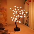 thumbnail image 1 of Matsuzay 108 LEDS Gypsophila Night Light Pearl Bonsai Table PC Touch Tree Light DIY Desktop Bonsai Tree LED Luces de hadas Decoración Luz Iluminación y accesorios 36LED Pflaume Bossom Matsuzay HA005670-03B, 1 of 6