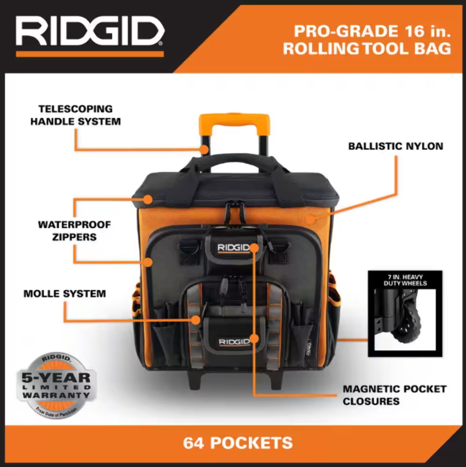 RIDGID 46753 Model 2017 Telescoping RIDGID(リジッド) 51217