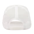 thumbnail image 3 of Dalix Yin and Yang Embroidered Mesh Trucker Hat in White, 3 of 3