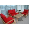 thumbnail image 2 of Anderson Teak Brianna 5-Pieces Deep Seating Loveseat Set, 2 of 5