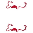 thumbnail image 3 of Yuarrent Calentador de cubierta de nariz de punto Unisex, portátil, para adultos, niños, Camping, esquí, Protector nasal cálido, deportes de Rojo 2Conjunto, 3 of 6