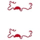 thumbnail image 4 of Wosthever Cubierta de nariz de punto Calentador a prueba de viento Protector nasal Deportes de invierno Rojo 2Conjunto, 4 of 6