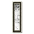 thumbnail image 2 of ArtToFrames 4x19" Black Panel With Silver Lip Picture Frame, Multi Wood Poster Frame, with Regular Glass and Foam Backing 3/16 inch (FBPL-5093), 2 of 7