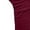 Wine, variant on Women's Pleated Casual Suit,Solid Color Irregular Single Breasted Top and High Waist Wide Leg Lace up Pants Set Blue XXXL(XXXL)