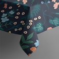 thumbnail image 4 of Pioneer Flower Floral Print Pattern Rectangle Tablecloth 60"x120",Waterproof Polyester Rectangle Table Cloth, Wipeable Spillproof Polyester Tablecloth for Dining, Camping, Indoor and Outdoor, 4 of 6