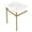 White / Brushed Brass, variant on Kingston Brass KVPB25227W87 Dreyfuss 25" Ceramic Console Sink with Stainless Steel Legs (8-Inch, 3-Hole), White/Brushed Brass