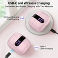 thumbnail image 6 of TAGRY Bluetooth Headphones True Wireless Earbuds 60H Playback LED Power Display Earphones with Wireless Charging Case IPX5 Waterproof in-Ear Ear buds with Mic for TV Smart Phone Laptop Computer, 6 of 6