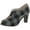 Black Multi Plaid, variant on LifeStride Womens Carla Faux Suede Open Toe Pumps