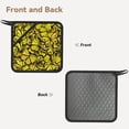 thumbnail image 2 of Pofeuu Yellow Butterflies Print Silicone Trivet Mats,Silicone Hot Pads for Kitchen, Silicone Trivets for Hot Pots and Pans, Silicone Hot Pad, 2 of 8