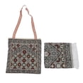 thumbnail image 2 of Cotton Quick Dry Beach Bag and Towel Set, Soft and Absorbent Material Stylish and Functional Turkish Beach Towel Bag Combo Set for Gym SwimImperial Flowers, 2 of 7