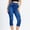 Blue, variant on uublik Womens Capri Pants High Waist Jeggings Skinny Pants Pull on Leggings with Pockets Trendy Casual Pants, Light Blue