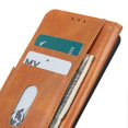 thumbnail image 4 of Funda de piel sintética yuxing con textura de caballo loco para Samsung Galaxy A05s 4G tipo billetera Marrón, 4 of 5