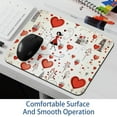 thumbnail image 6 of Valentine's Day Gaming Mousepad Square, 8.3x9.8 Inch Non-Slip Rubber Bottom Printed Mouse Mat for Office and Gaming, 6 of 6