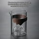 thumbnail image 4 of Cateissary Taza de agua de leche de café de vidrio de té resistente al calor de 300ml con mango de accesorios de contenedor de bebida de Juegos de servir café y té, 4 of 6