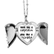 thumbnail image 1 of Trabajo como capitán jugar como pirata Alas de ángel collar colgante regalo de moda Unbranded M, 1 of 3