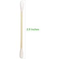 thumbnail image 2 of HSHDLDF Cotton Swabs with Wooden Sticks/Biodegradable Cotton Buds 2400pcs, 2 of 6