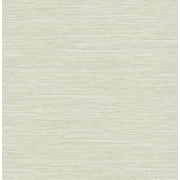 Advantage Cantor Beige Faux Grasscloth Wallpaper