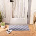 thumbnail image 2 of Design Imports CAMZ13149 DII Gray Lattice Tufted Mat 17.75x29.5 inches, 2 of 4