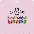 thumbnail image 4 of Inktastic I'm Cray Cray for Kindergarten Fun Crayons Girls Toddler Dress, 4 of 5