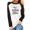Black, variant on asdoklhq Christmas Clearance Clothing Under $5.00,Women's Christmas Shirt Holiday Season- Gift for Lover Long Sleeve T-shirt Ladies Fit Color Matching Stitching T-shirt