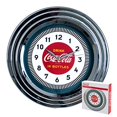 thumbnail image 1 of Horloge à Chrome Coca-Cola, 12 Po, 1 of 4