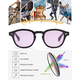 thumbnail image 4 of Gafas de sol premium, estilo clásico de forma cuadrada, 4 of 5