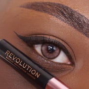 Revolution Super Flick Liquid Eyeliner, Highly Pigmented, Black