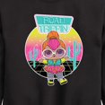 thumbnail image 3 of LOL Surprise! - Neon Qt Road Trippin - Toddler And Youth Crewneck Fleece Sweatshirt, 3 of 5
