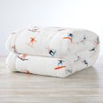 thumbnail image 5 of Great Bay Home Rustic Lodge Velvet Plush Warmest Throw  (50" x 60" Throw, Ski Slope), 5 of 5
