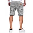 thumbnail image 2 of Shorts casuales de algodón elástico JMIERR para hombre, talla XL, gris, 2 of 8