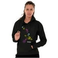 thumbnail image 3 of Retro NASA Space Milky Way Planets Hoodie Sweatshirt Women Men Brisco Brands S, 3 of 6
